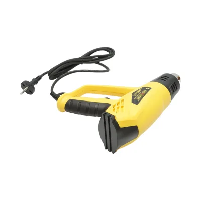 Pistola ad aria calda Crownman 2000W, 220V, flusso d'aria 250/550 l/min, 2 livelli di temperatura 350/650°C - immagine 3