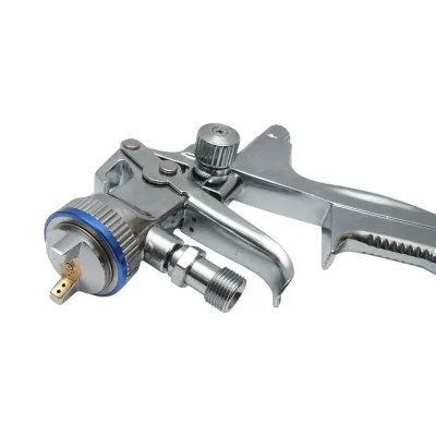 Pistola ad aria compressa per verniciatura a spruzzo, capacità 1000 ml, ugello 1,4 mm, portata 200 ml/min, pressione massima 4 bar. Breckner Germany - immagine 6