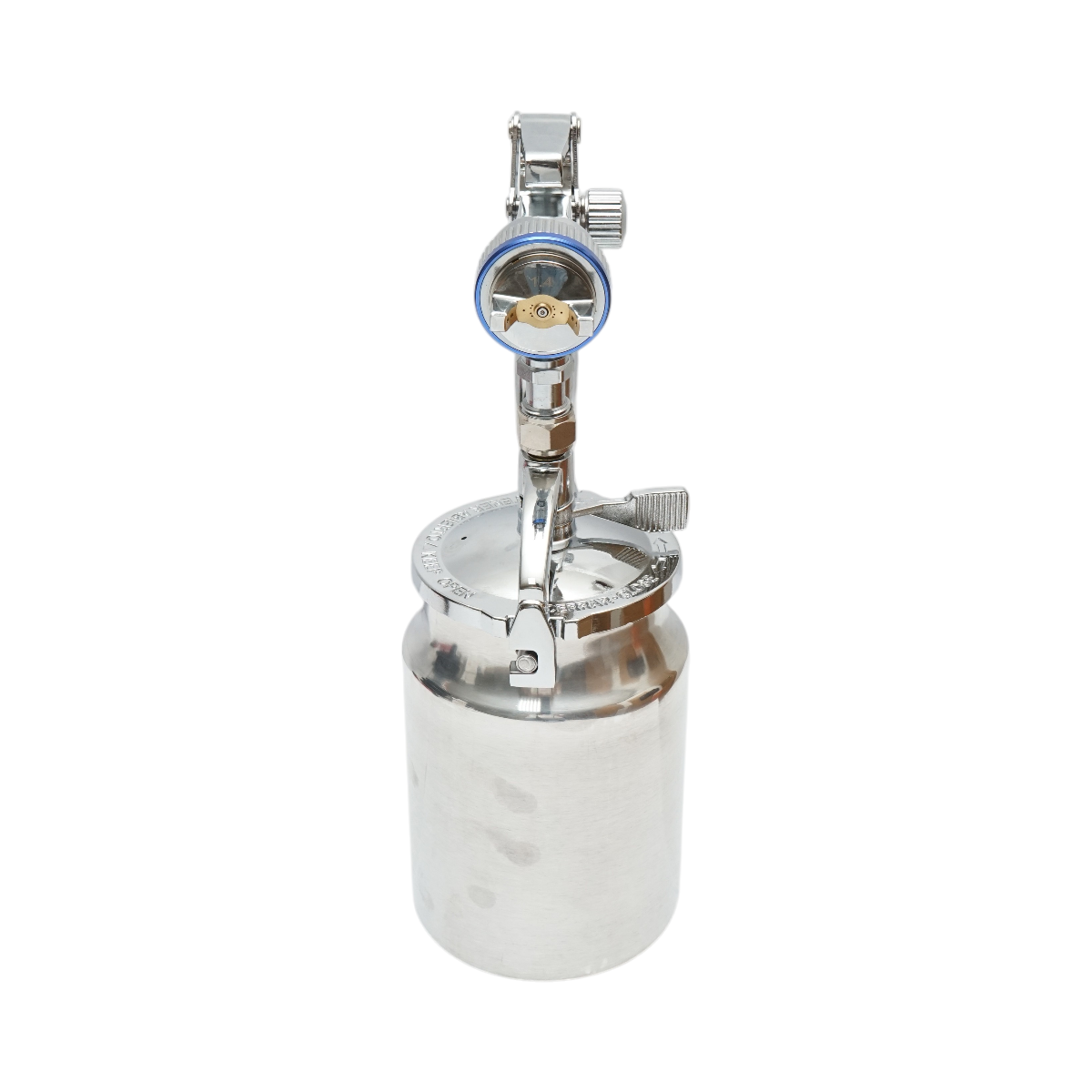 Pistola ad aria compressa per verniciatura a spruzzo, capacità 1000 ml, ugello 1,4 mm, portata 200 ml/min, pressione massima 4 bar. Breckner Germany - immagine 3