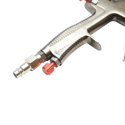 Pistola ad aria compressa professionale da 600 ml, ugello da 1,3 mm, portata 180 ml/min, pressione massima 3 bar. - immagine 6