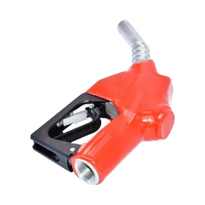 Pistola automatica di trasferimento di carburante in alluminio rivestita in gomma - portata 0-120 L/min. Pistola Automatica per gasolio - immagine 2
