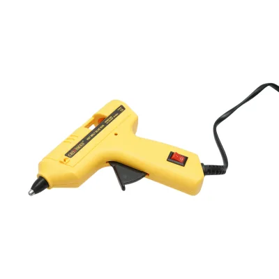 Pistola di incollaggio elettrica 20W, 220V per bastoncini di silicone, Crownman. - immagine 3
