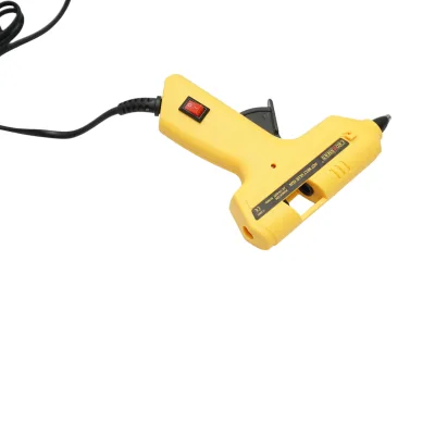 Pistola di incollaggio elettrica 20W, 220V per bastoncini di silicone, Crownman. - immagine 4