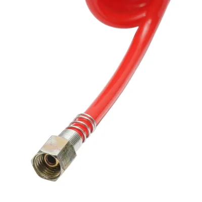 Pistola di soffiaggio ad aria compressa con tubo a spirale in PE da 5 m e attacco filettato interno M12 - immagine 4
