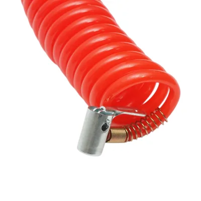 Pistola gonfiaggio pneumatici con tubo a spirale da 5 m e manometro meccanico 0-16 bar - immagine 6