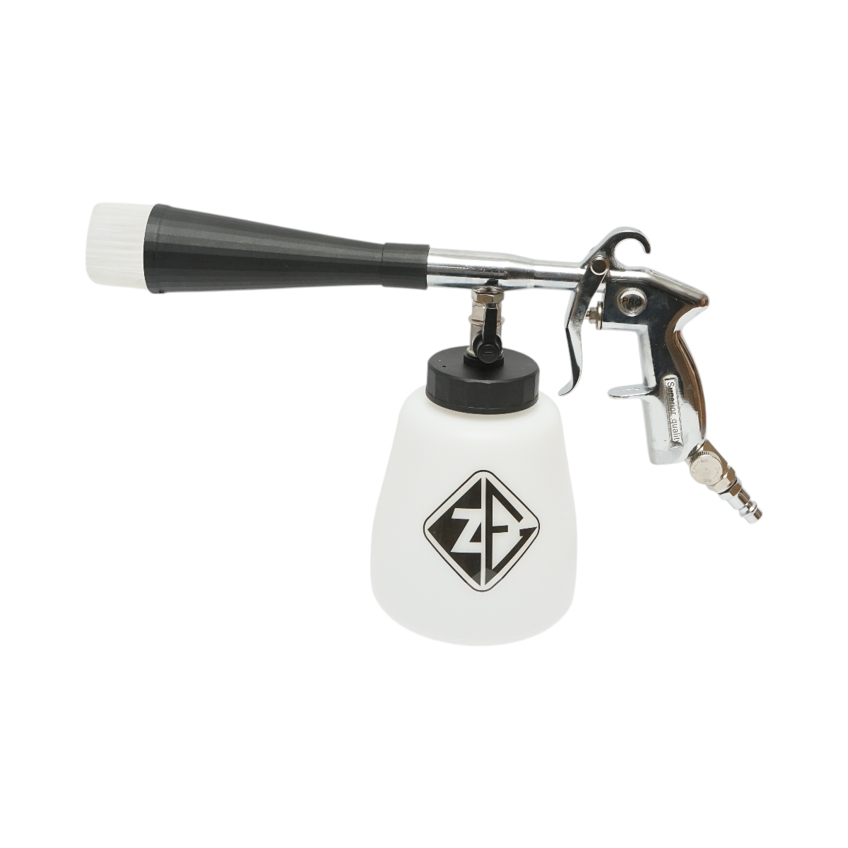 Pistola idropulitrice per interni Tornador, ugello con cuscinetti a sfera e serbatoio da 1 litro. Breckner Germany - immagine 2