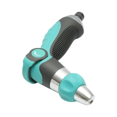 Pistola per irrigazione a getto regolabile per giardino con raccordo rapido 1/2 - immagine 4