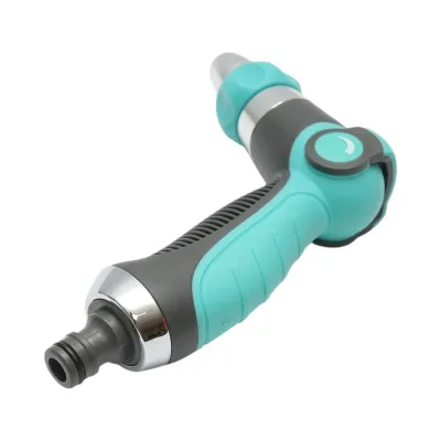 Pistola per irrigazione a getto regolabile per giardino con raccordo rapido 1/2 - immagine 5