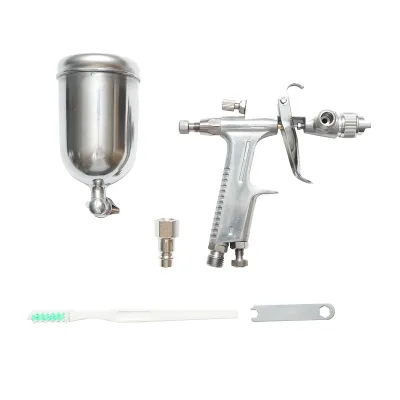 Pistola per verniciatura ad aria compressa 200 ml, ugello 0,5 mm, portata 60 ml/min, pressione max 2,5 bar F-2 - immagine 2