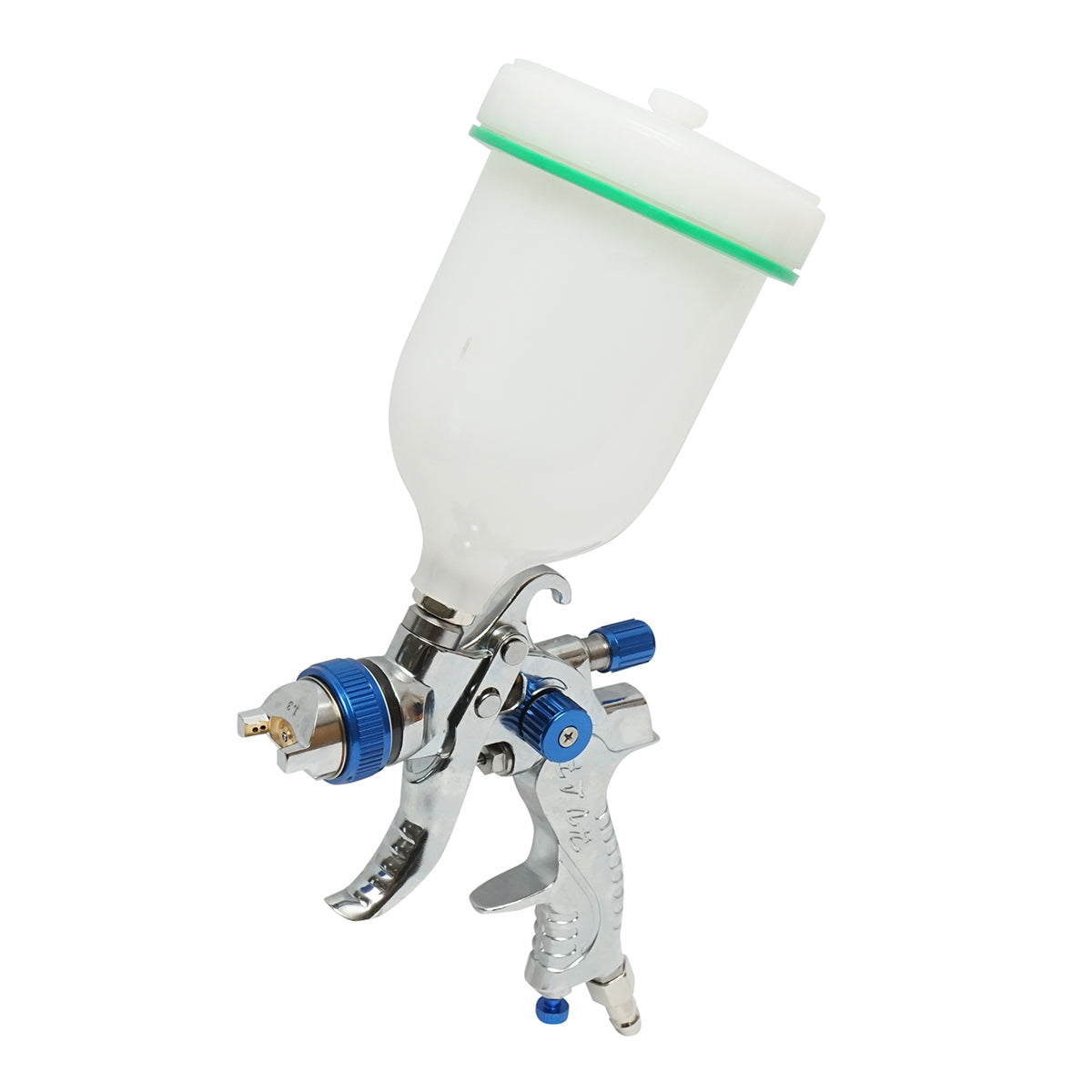 Pistola per verniciatura ad aria compressa 500 ml, ugello 1,3 mm, portata 180 ml/min, pressione massima 3,5 bar