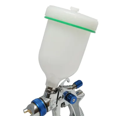 Pistola per verniciatura ad aria compressa 500 ml, ugello 1,3 mm, portata 180 ml/min, pressione massima 3,5 bar - immagine 6