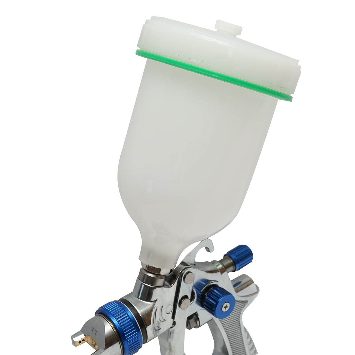 Pistola per verniciatura ad aria compressa 500 ml, ugello 1,3 mm, portata 180 ml/min, pressione massima 3,5 bar - immagine 6