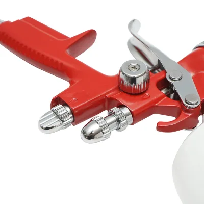 Pistola per verniciatura ad aria compressa 500 ml, ugello 1,3 mm, portata 180 ml/min, pressione max 4 bar - immagine 5