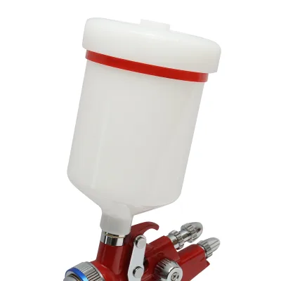 Pistola per verniciatura ad aria compressa 500 ml, ugello 1,3 mm, portata 180 ml/min, pressione max 4 bar - immagine 6