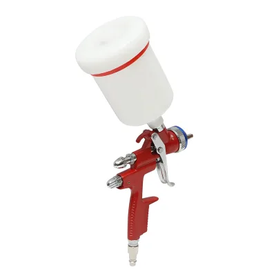 Pistola per verniciatura ad aria compressa 500 ml, ugello 1,3 mm, portata 180 ml/min, pressione max 4 bar - immagine 3