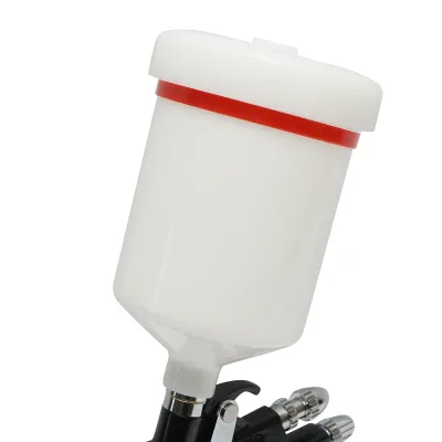 Pistola per verniciatura ad aria compressa 500 ml, ugello 1,3 mm, portata 180 ml/min, pressione max 4 bar - immagine 6