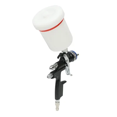 Pistola per verniciatura ad aria compressa 500 ml, ugello 1,3 mm, portata 180 ml/min, pressione max 4 bar - immagine 3