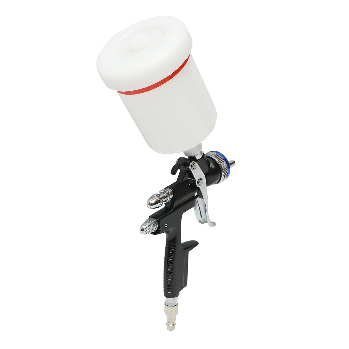 Pistola per verniciatura ad aria compressa 500 ml, ugello 1,3 mm, portata 180 ml/min, pressione max 4 bar - immagine 3