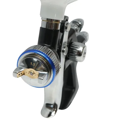 Pistola per verniciatura ad aria compressa 500 ml, ugello 1,3 mm, portata 180 ml/min, pressione max 4 bar - immagine 4