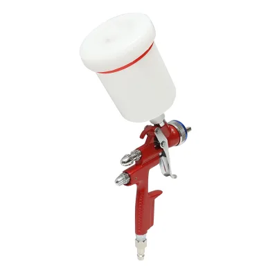 Pistola per verniciatura ad aria compressa 500 ml, ugello 2 mm, portata 300 ml/min, pressione max 4 bar - immagine 3