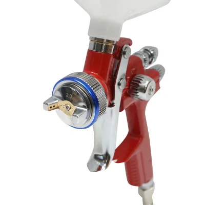 Pistola per verniciatura ad aria compressa 500 ml, ugello 2 mm, portata 300 ml/min, pressione max 4 bar - immagine 4