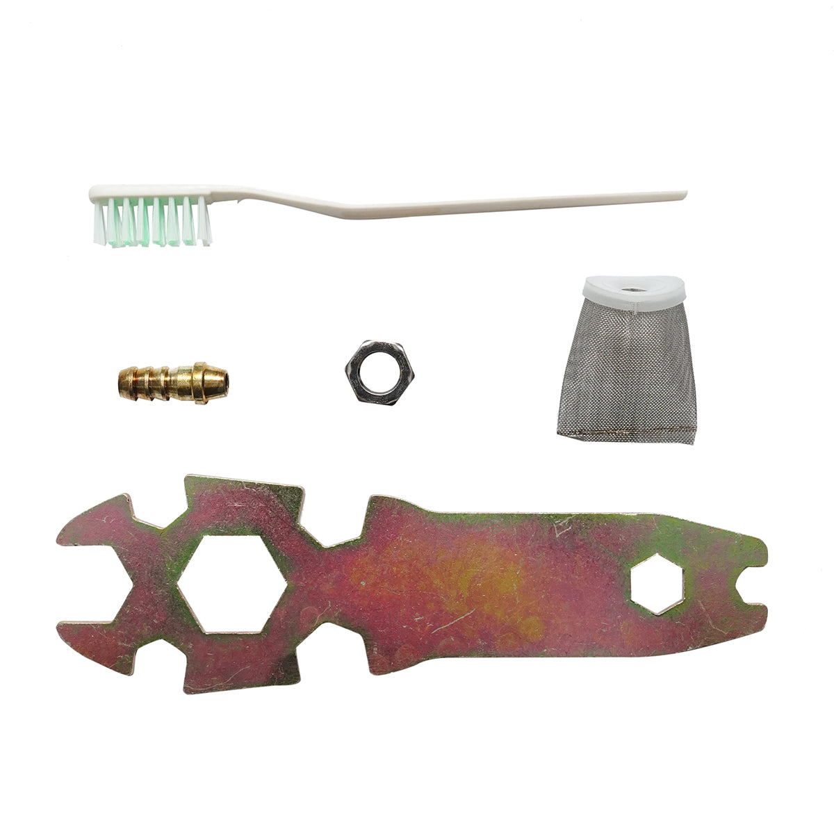 Pistola per verniciatura ad aria compressa da 1000 ml, portata 160-240 ml/min, ugello 1,8 mm, pressione max 3,5 bar Crownman - immagine 6