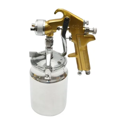 Pistola per verniciatura ad aria compressa da 1000 ml, portata 160-240 ml/min, ugello 1,8 mm, pressione max 3,5 bar Crownman - immagine 2