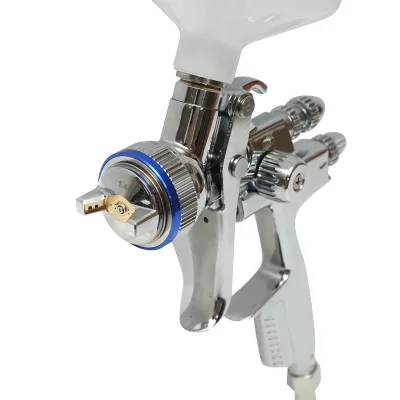 Pistola per verniciatura ad aria compressa da 500 ml, ugello 1,4 mm, portata 200 ml/min, pressione max 4 bar - immagine 5