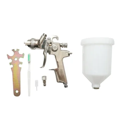 Pistola per verniciatura ad aria compressa da 600 ml, ugello 1,3 mm, portata 190 ml/min, pressione max 4 bar - immagine 2