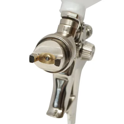 Pistola per verniciatura ad aria compressa da 600 ml, ugello 2 mm, portata 300 ml/min, pressione max 4 bar - immagine 4