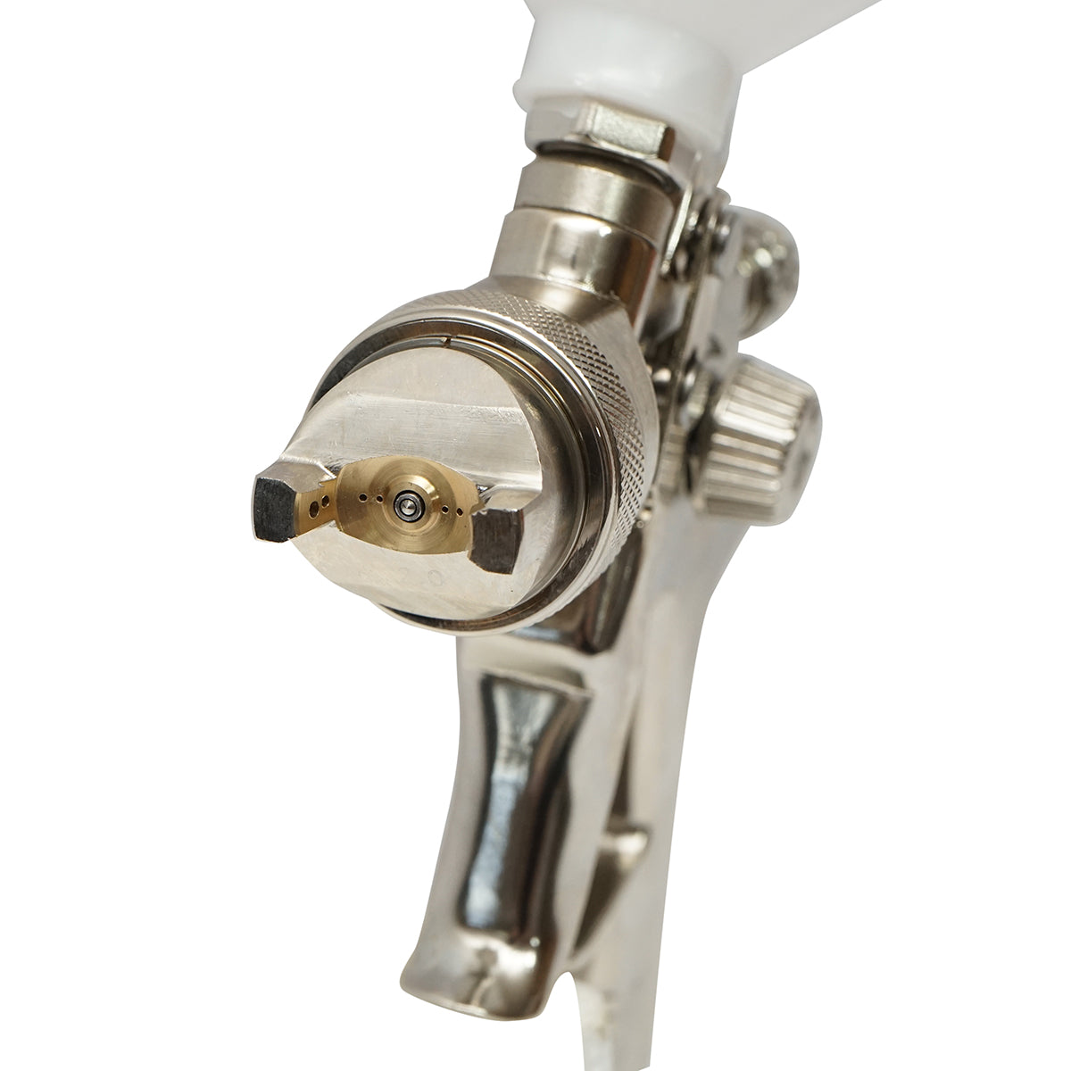Pistola per verniciatura ad aria compressa da 600 ml, ugello 2 mm, portata 300 ml/min, pressione max 4 bar - immagine 4