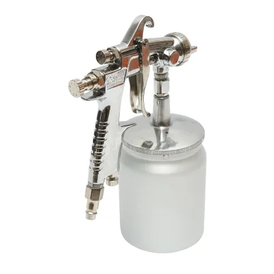 Pistola per verniciatura ad aria compressa da 600 ml, ugello HVLP da 1,3 mm, portata 190 ml/min, pressione max 5 bar - immagine 3