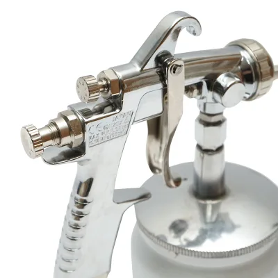 Pistola per verniciatura ad aria compressa da 600 ml, ugello HVLP da 2 mm, portata 300 ml/min, pressione max 5 bar - immagine 6