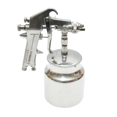 Pistola per verniciatura ad aria compressa da 750 ml, consumo aria 3,5-8 CFM, ugello 1,5 mm, pressione max 5 bar Crownman - immagine 3