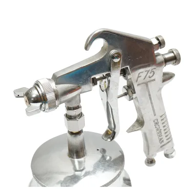 Pistola per verniciatura ad aria compressa da 750 ml, consumo aria 3,5-8 CFM, ugello 1,5 mm, pressione max 5 bar Crownman - immagine 5