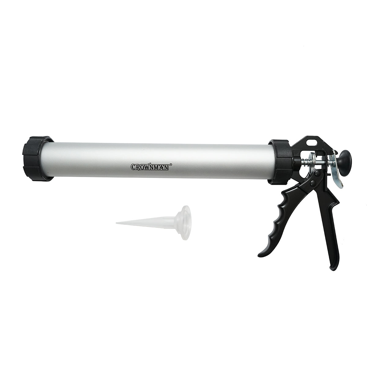 Pistola professionale in alluminio da 380 mm per silicone tipo salame Crownman