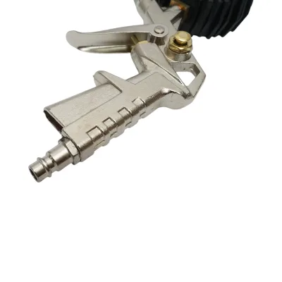 Pistola professionale per gonfiaggio pneumatici con tubo da 330 mm e manometro digitale 0-16 bar Breckner Germany - immagine 4