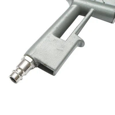 Pistola professionale per gonfiaggio pneumatici con tubo da 340 mm e manometro meccanico 0–16 bar - immagine 6