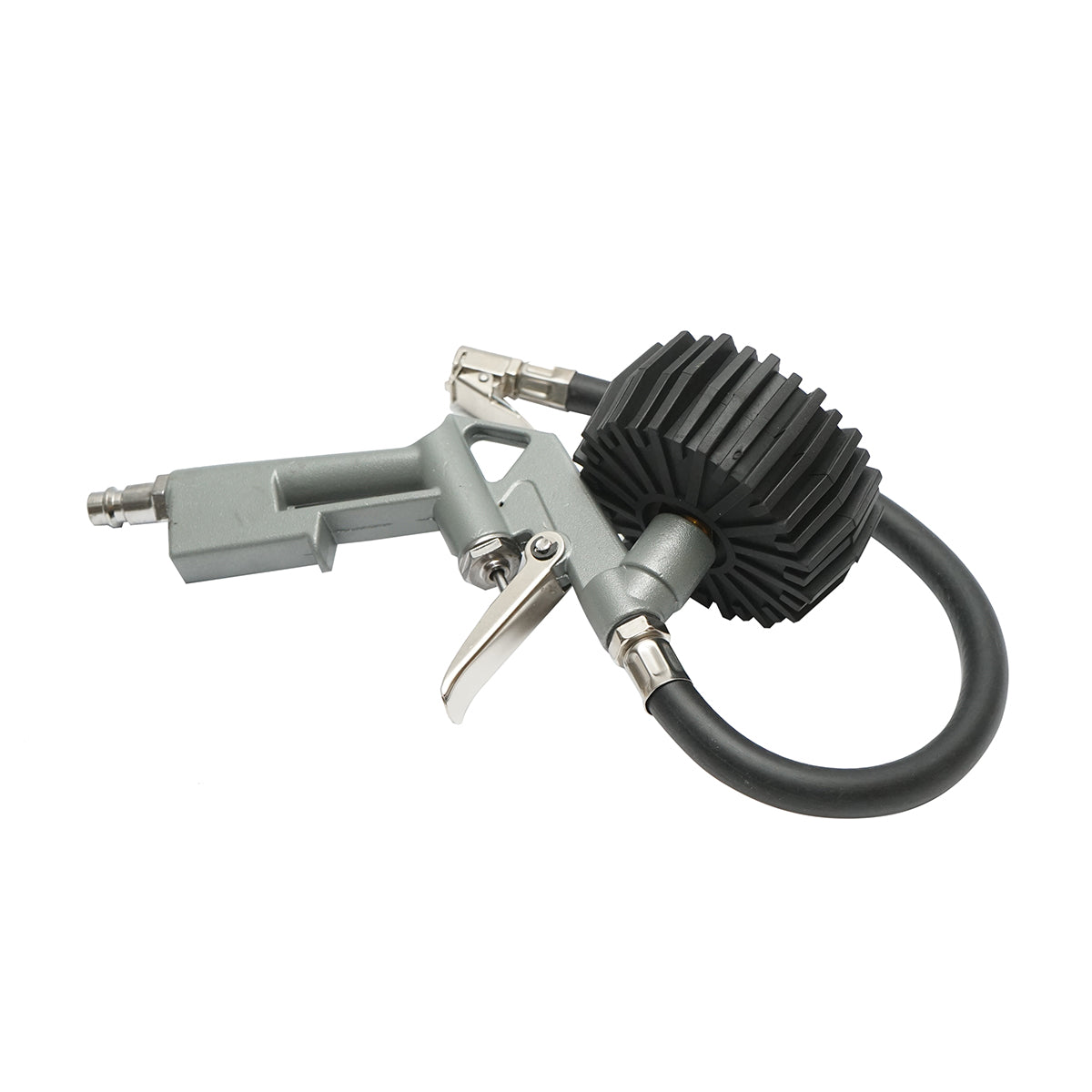 Pistola professionale per gonfiaggio pneumatici con tubo da 340 mm e manometro meccanico 0–16 bar - immagine 3