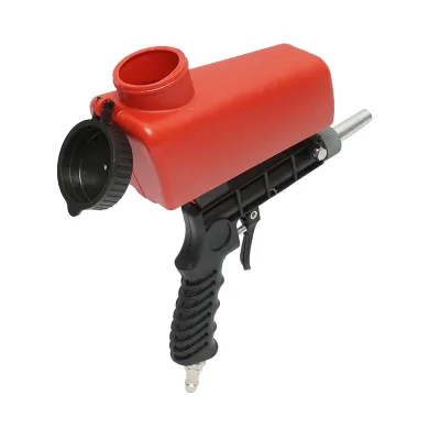Pistola sabbiatrice con serbatoio da 600 ml, attacco rapido da 1/4 - immagine 5