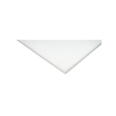 Placca di poliammide, poliossimetilene-poliacetale POM bianca 1000x500x35mm 35.7 Kg - immagine 2