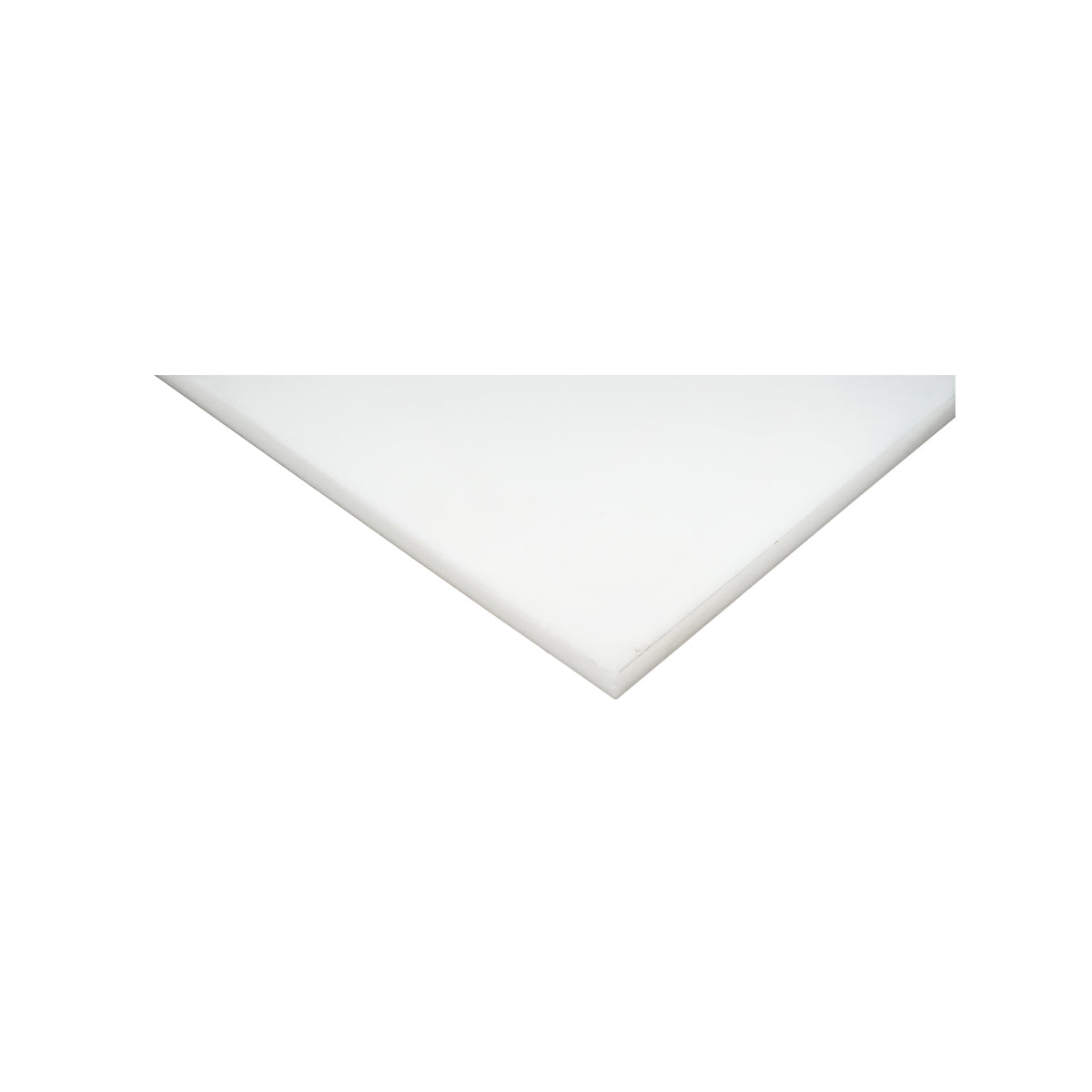 Placca di poliammide, poliossimetilene-poliacetale POM bianca 1000x500x35mm 35.7 Kg - immagine 2