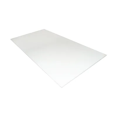Placca di poliammide, poliossimetilene-poliacetale POM bianca 2000x1000x15mm 47.5 Kg