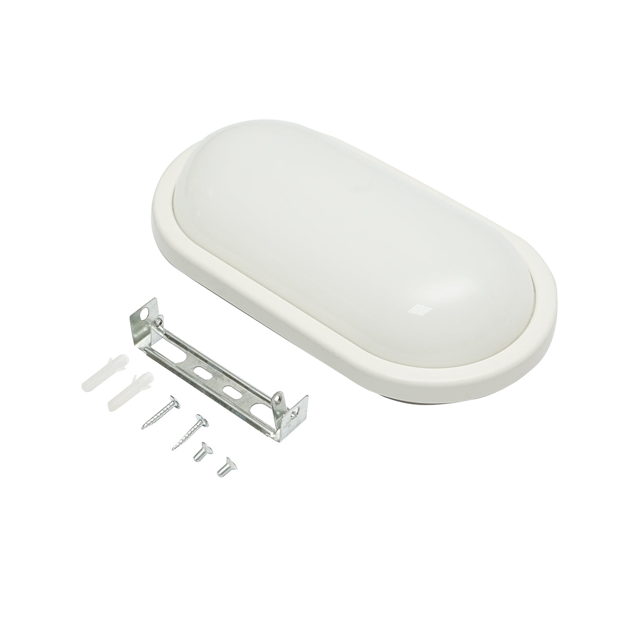 Plafoniera LED 15W, 220V 6500K, 215x115x70mm luce fredda illuminazione interno/esterno - immagine 2