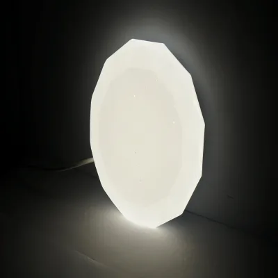 Plafoniera LED 18W, 220V, IP44, 4000K, luce neutra 300mm (luce interna/esterna resistente all'umidità) - immagine 5