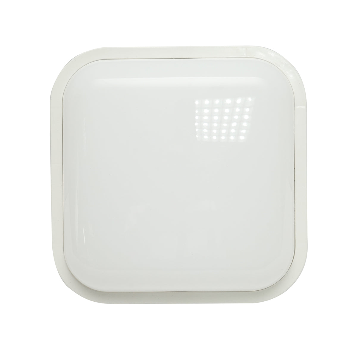 Plafoniera LED 20W, 220V 6500K, 220x220x65mm luce fredda illuminazione interno/esterno - immagine 3