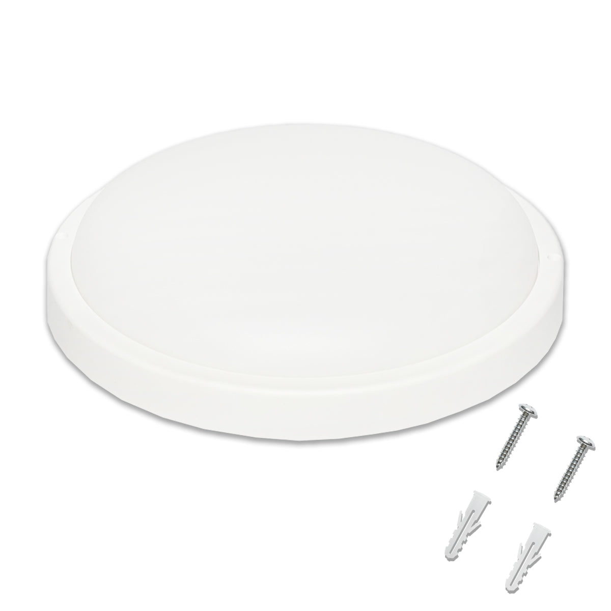 Plafoniera LED 24W, 220V, IP65, diametro 260mm (lampada resistente all'umidità)