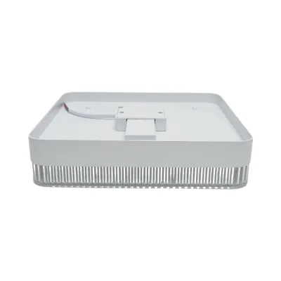 Plafoniera LED 24W, 220V, luce fredda 6500K, corpo quadrato 180x180x40mm, IP20. - immagine 3