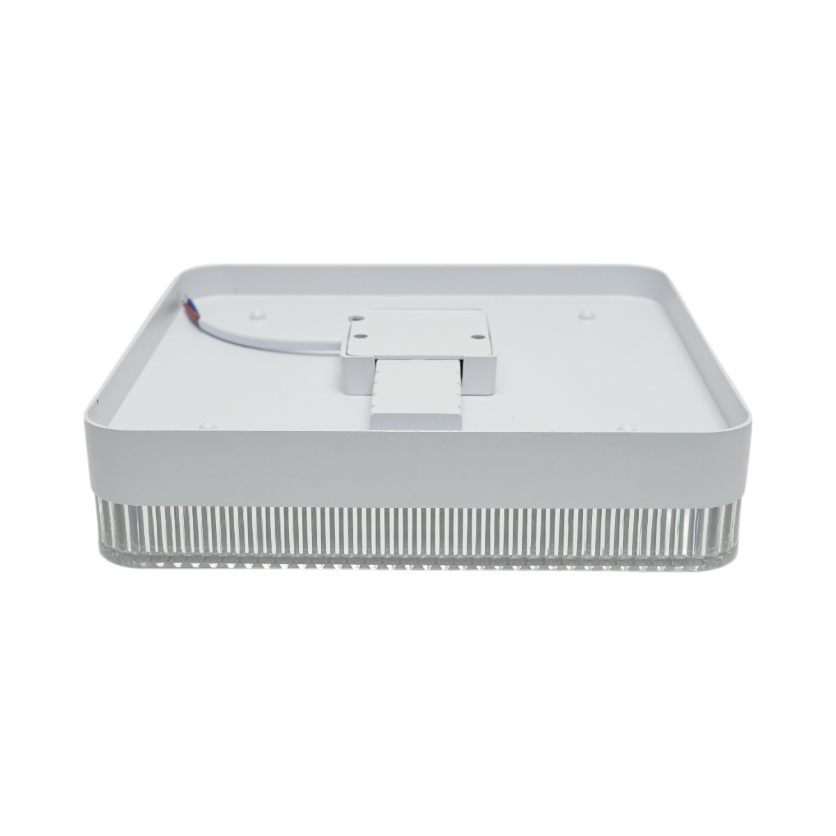 Plafoniera LED 24W, 220V, luce regolabile 3CCT 3000K/4000K/6500K, corpo quadrato 180x180x40mm, IP20 - immagine 3