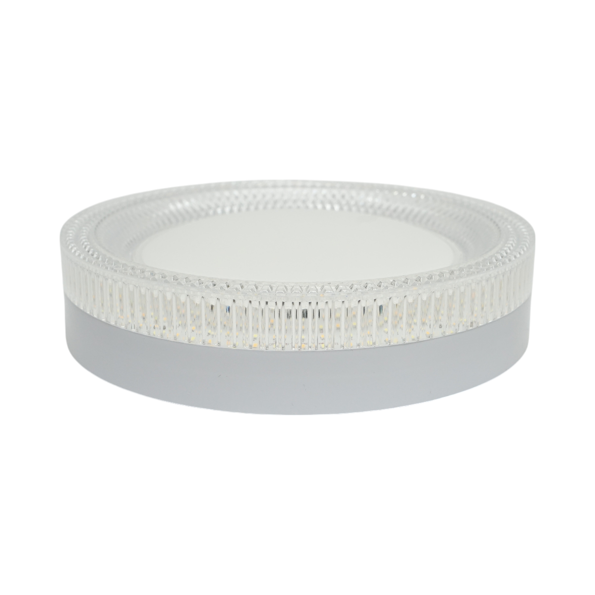 Plafoniera LED 24W, 220V, luce regolabile 3CCT 3000K/4000K/6500K, corpo rotondo 180x40mm, IP20. - immagine 2